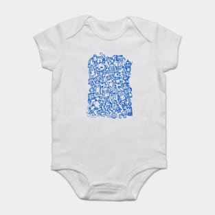 Robot Overload Baby Bodysuit